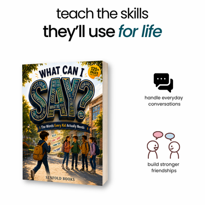 What Can I Say | A Kids Response Guide