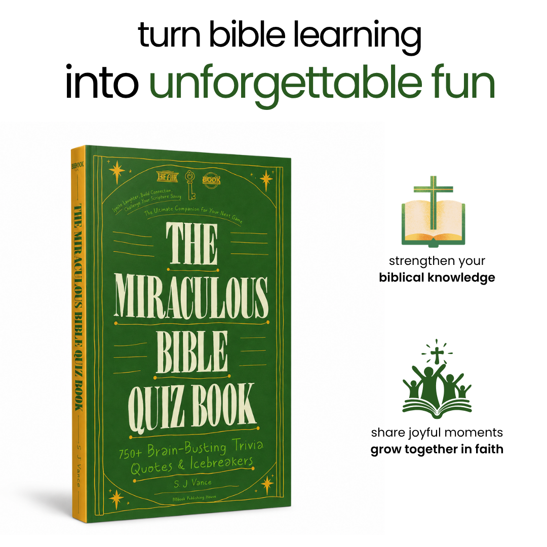 The Miraculous Bible Quiz Book | Strengthen Your Faith