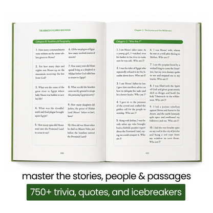The Miraculous Bible Quiz Book | Strengthen Your Faith