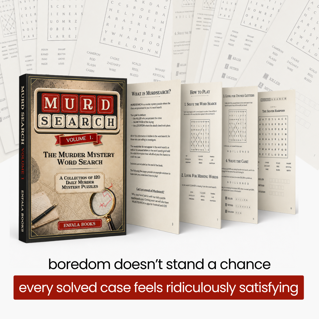 Murdsearch | 120 Mystery Puzzles