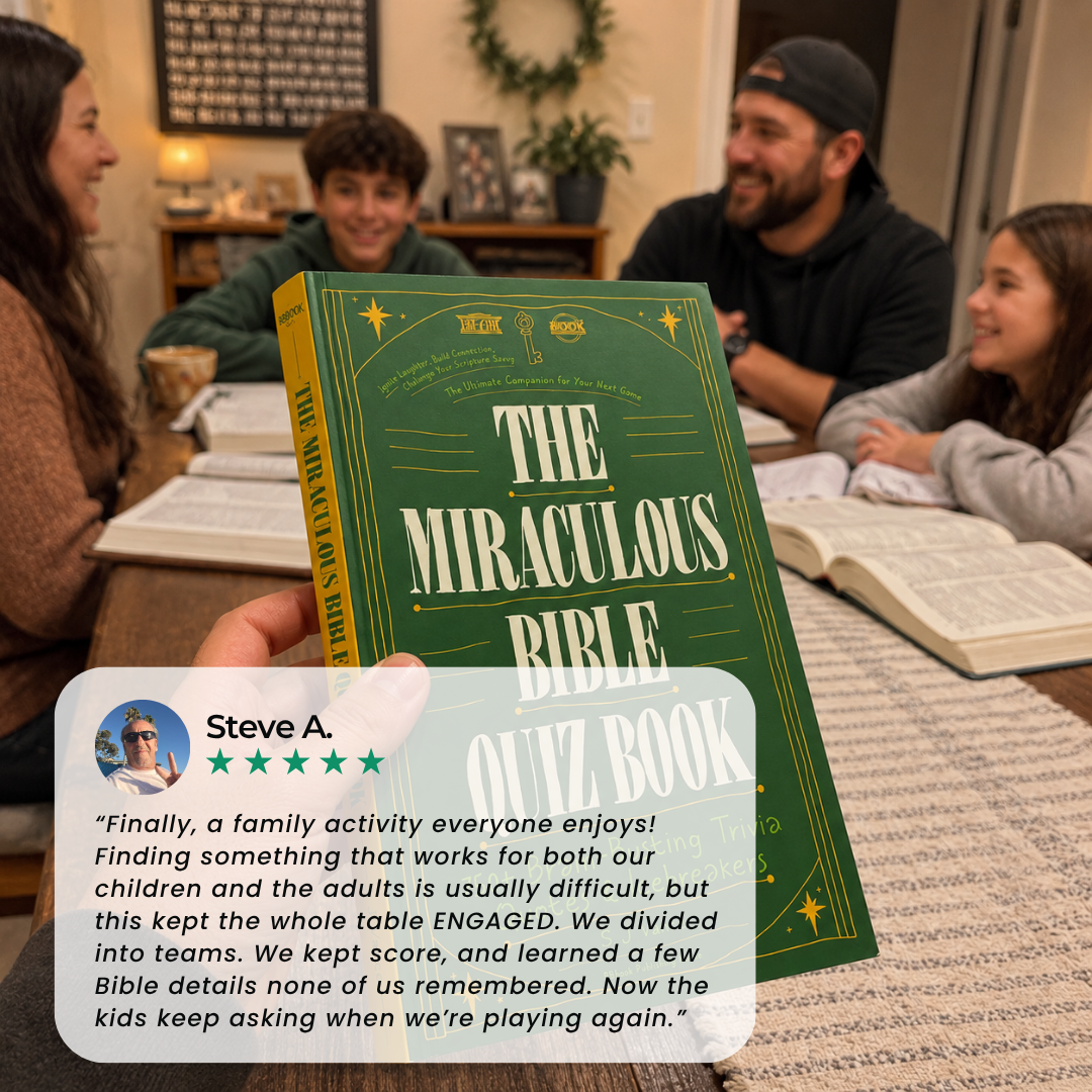 The Miraculous Bible Quiz Book | Strengthen Your Faith