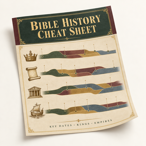 Bible History Cheat Sheet