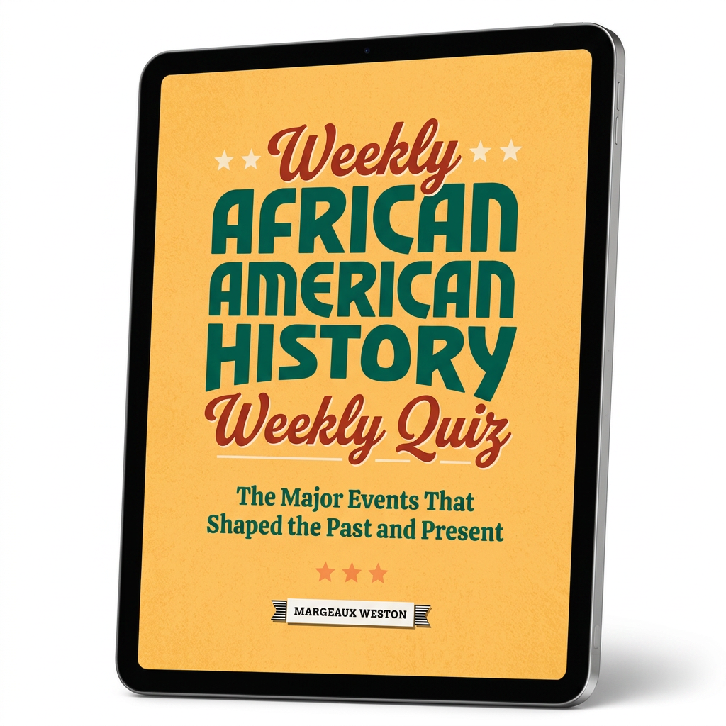 Weekly African American History Quiz